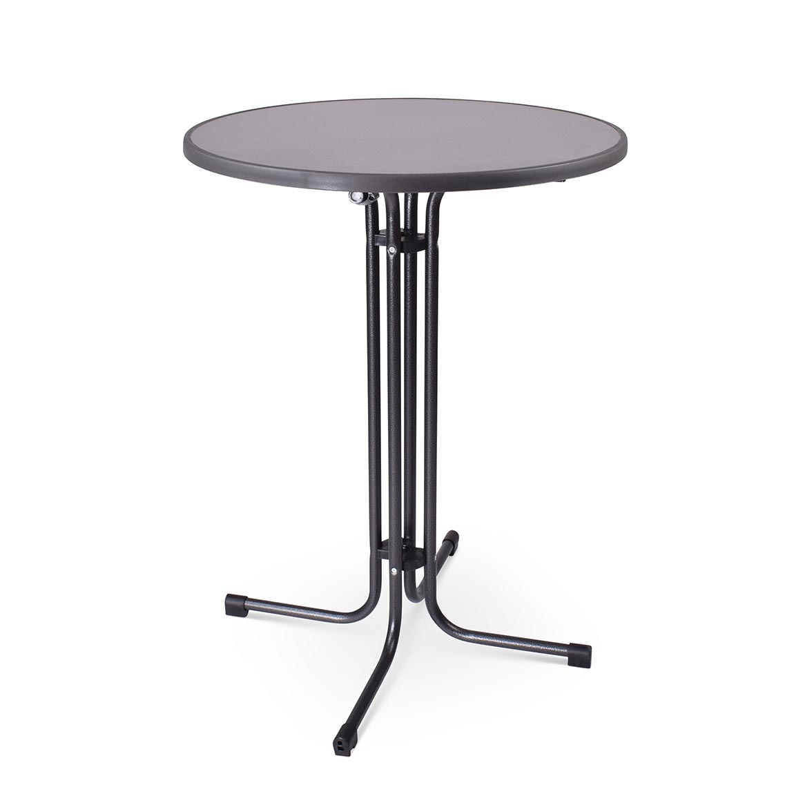 Statafel metaal met 80 cm rond tafelblad model ST1 Statafel metaal met 80 cm rond tafelblad model ST1