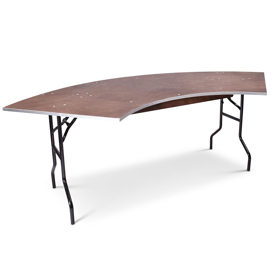 Inklapbare bankettafel kwartrond 236 x 76 cm