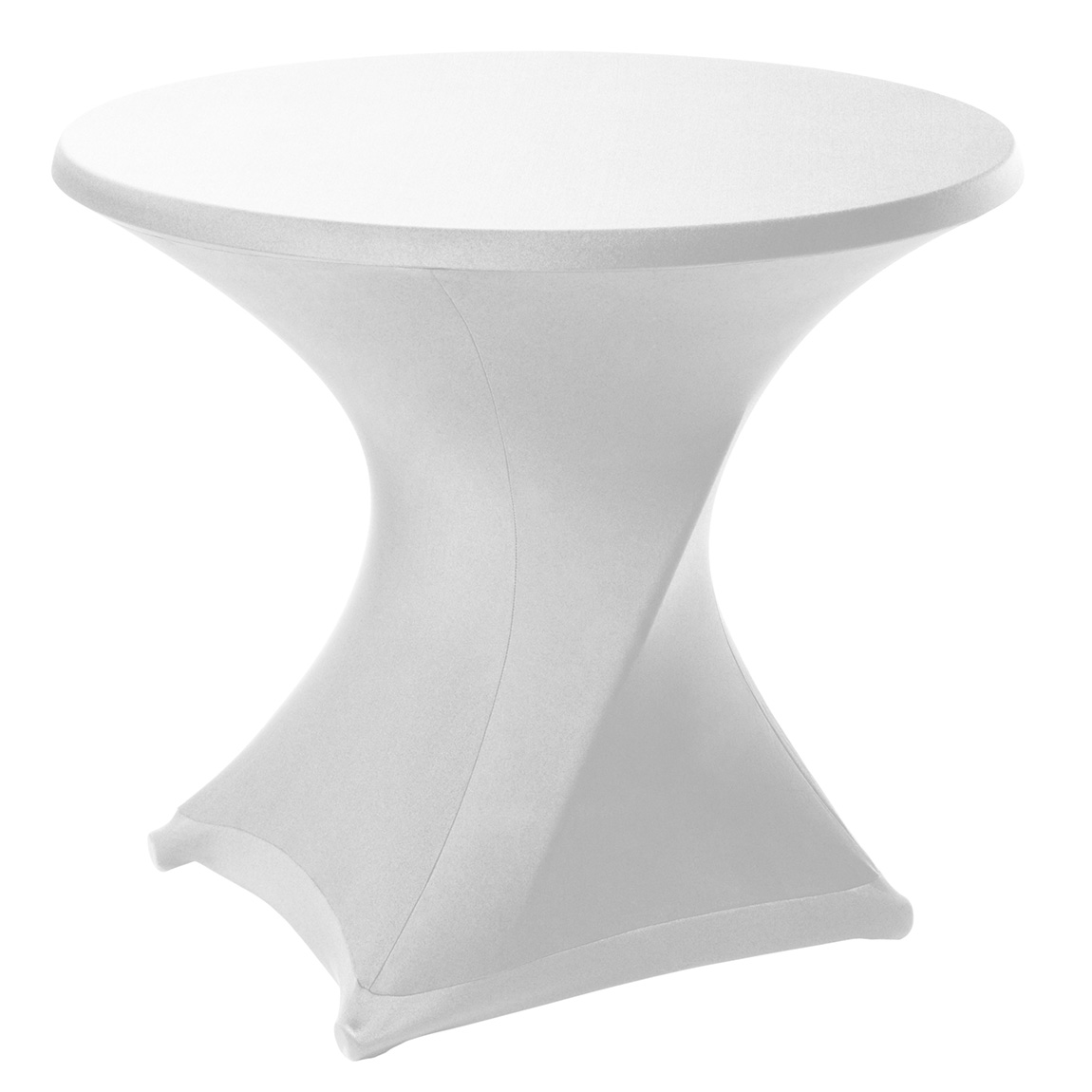Bistro line tafelhoes stretch met ritssluiting 72 x 60 cm wit Bistro line tafelhoes stretch met ritssluiting 72 x 60 cm wit